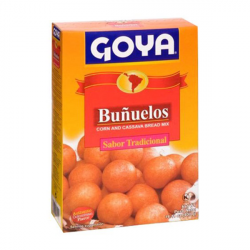 Goya bunuelos corn and cassava bread mix sabor tradicional