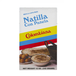 Natilla con panela colombiana