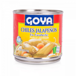 Goya chiles jalapenos en escabeche