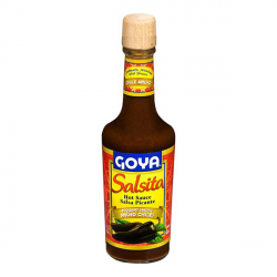 Goya salsita hot sauce salsa piquant smoky ancho chiles