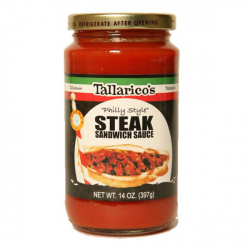 Tallarico's philly style teak sandwich sauce