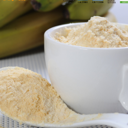 Banana powder for beverage